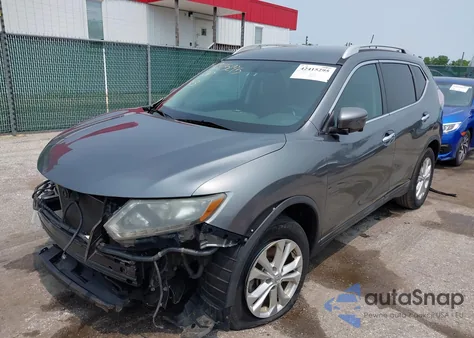 2016 Nissan Rogue Sv from USA, damaged, VIN 5N1AT2MM7GC744753